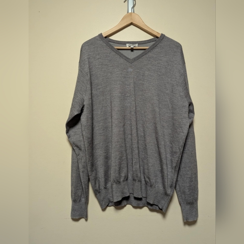 Peter Millar cashmere blend v neck sweater size xl